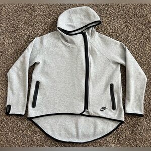 Women’s Nike Sportswear Tech Fleece Asymmetric Full-Zip Hoodie size small